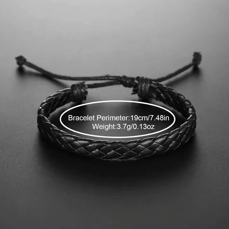 3 pièces/ensemble hommes montres d'affaires bracelet en cuir.