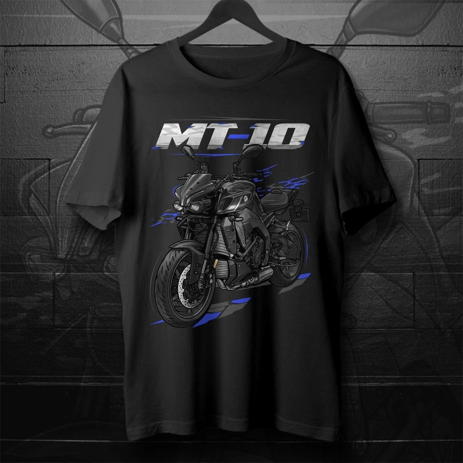T-shirt d'été décontracté pour homme MT-10 2022-2025, T-shirt de moto graphique à manches courtes pour l'été