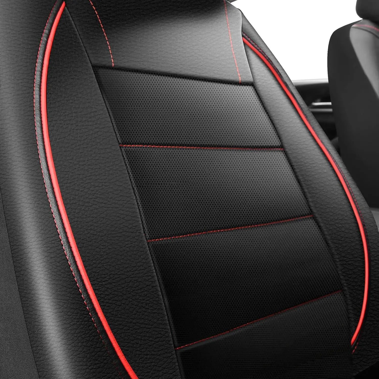 Housse Siège Auto Universelle en Cuir — Kit 9 Pièces pour 5 Places