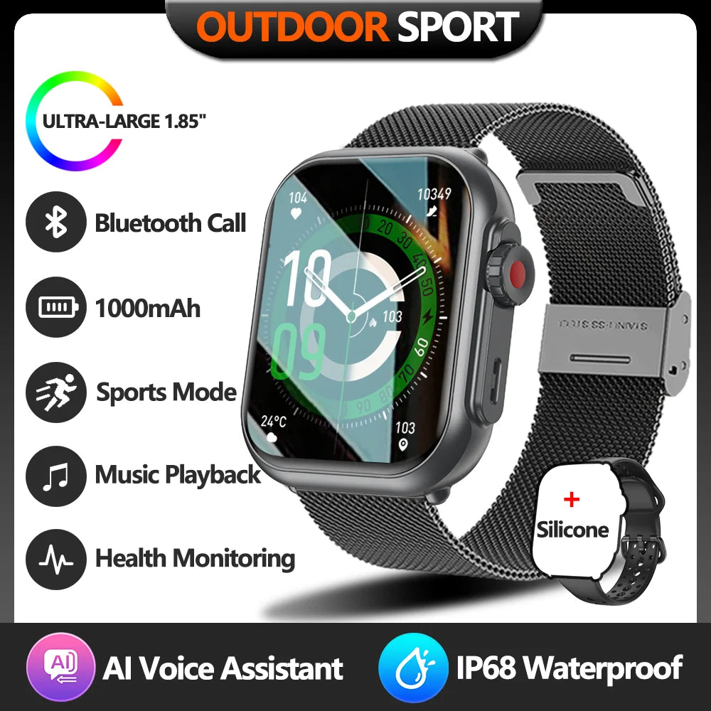 Montre Ultra 2 SE montre intelligente hommes femmes 1000mAh Bluetooth appel sport Fitness.
