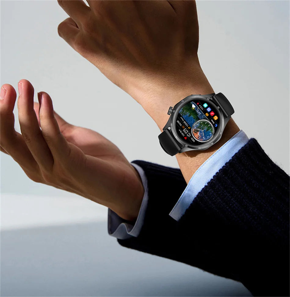 Nouvelle Montre Connectée de Suivi de Santé 2026 pour Hommes avec Suivi du Sommeil, Rappels, Surveillance de la Fréquence Cardiaque et Modes d'Exercice