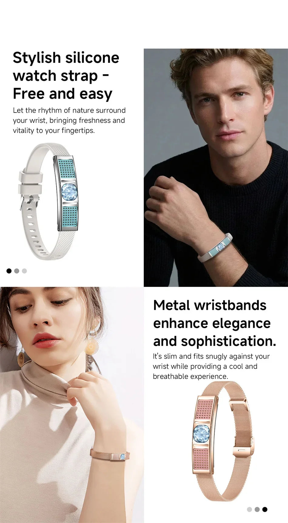 Nouvelle Montre Connectée Ultra-Mince 5,8 mm 2026 pour Femme, 100+ Modes Sportifs, Suivi Scientifique du Sommeil et Surveillance de l'Oxygène Sanguin