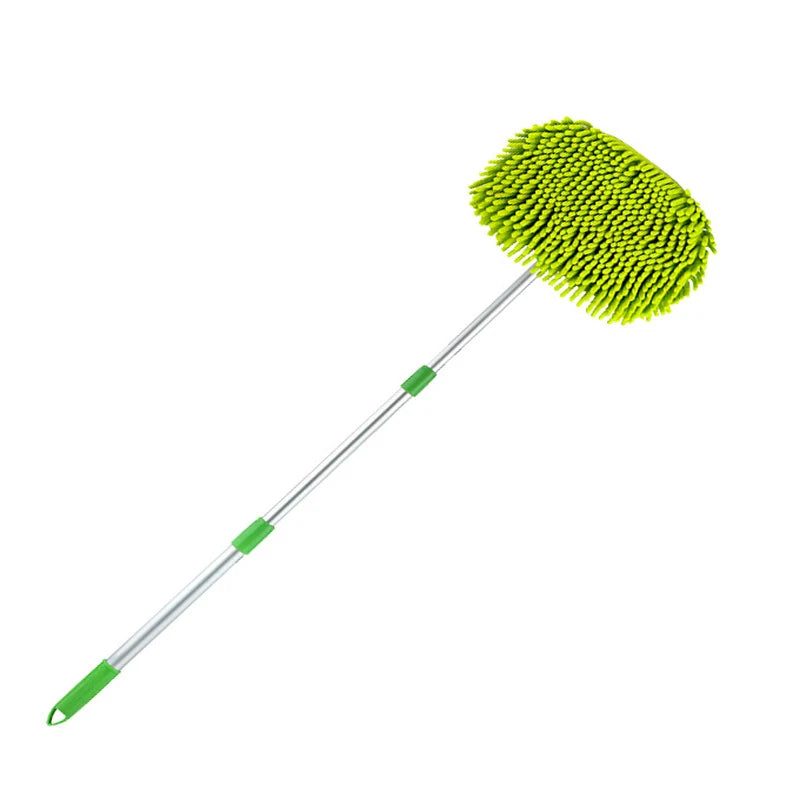 Brosse de nettoyage de voiture, réglable, Super absorbante, brosse de lavage de voiture, télescopique à Long manche, vadrouille de nettoyage, accessoires automobiles