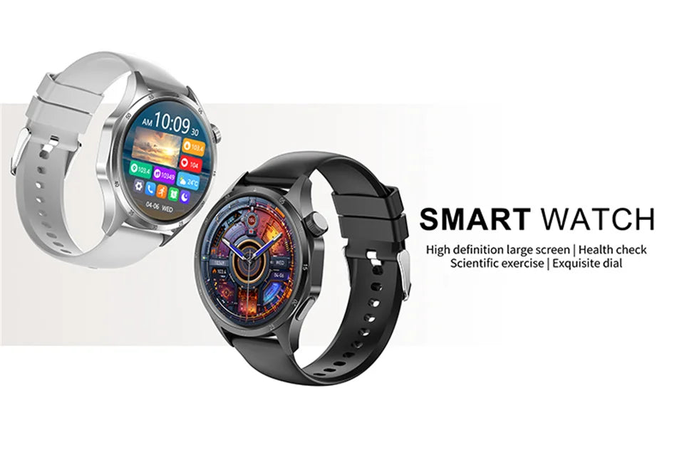 Nouvelle Montre Connectée de Suivi de Santé 2026 pour Hommes avec Suivi du Sommeil, Rappels, Surveillance de la Fréquence Cardiaque et Modes d'Exercice