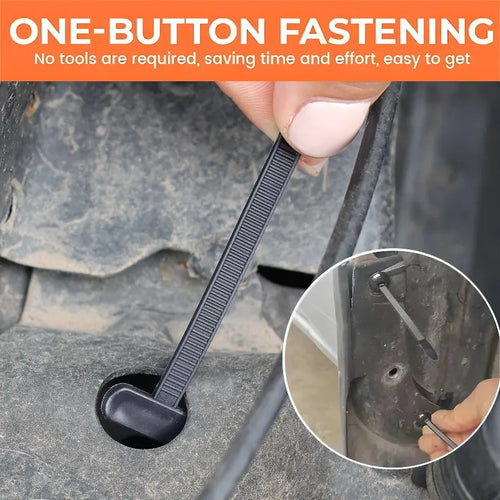 Boucle d'attache de câble en Nylon, attaches à fermeture éclair robustes avec bouton à broche, outil universel à fermeture éclair autobloquante, sangle de fixation pour réparation quotidienne de voiture