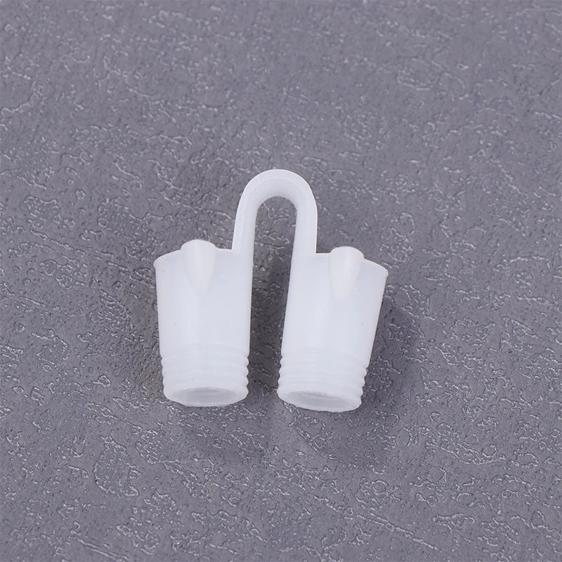 1 4/8 pièces Silicone Anti ronflement dilatateurs nasaux d'aide à l'apnée ronflement pince-nez nez