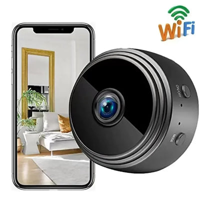 Mini Caméra WiFi A9 – Surveillance HD Sans Fil, Intérieur