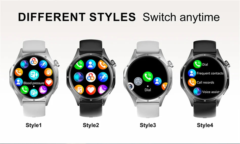 Nouvelle Montre Connectée de Suivi de Santé 2026 pour Hommes avec Suivi du Sommeil, Rappels, Surveillance de la Fréquence Cardiaque et Modes d'Exercice
