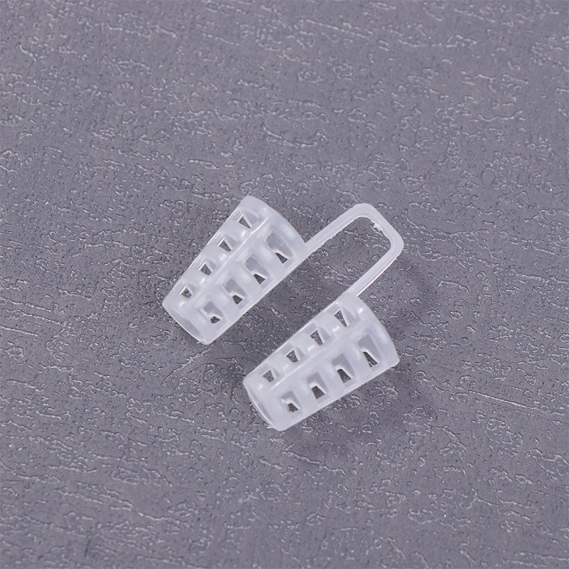 1 4/8 pièces Silicone Anti ronflement dilatateurs nasaux d'aide à l'apnée ronflement pince-nez nez