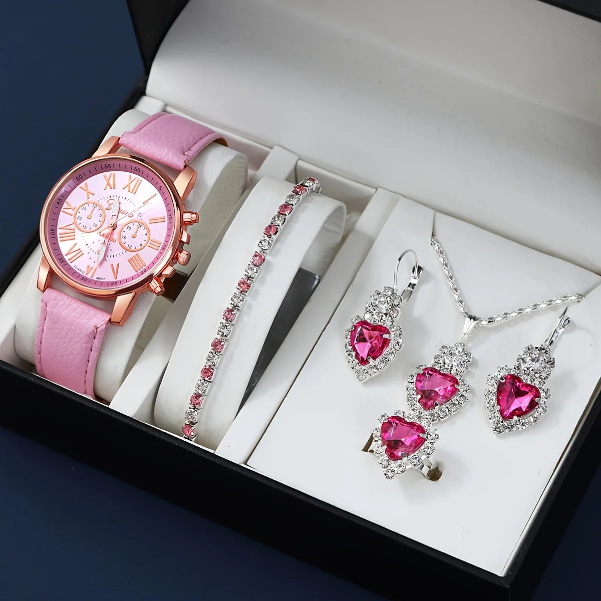 Superbe montre Quartz Feminin — Chiffres Romains, Bracelet Cuir PU, Boîtier Alliage