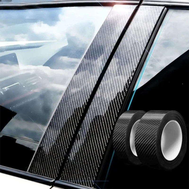 Film autocollant de protection pour seuil de voiture, anti-rayures, imperméable, noir mat, Nano autocollant pour carrosserie de voiture