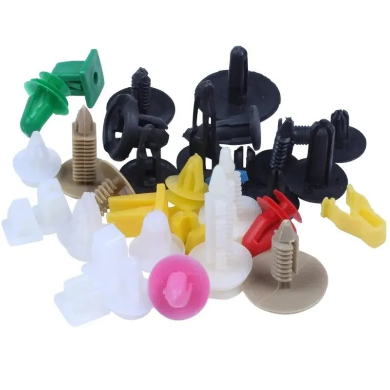Clips de fixation universels mixtes pour pare-chocs de voiture, fixation de voiture, Rivet, doublure de panneau de porte pour toutes les voitures