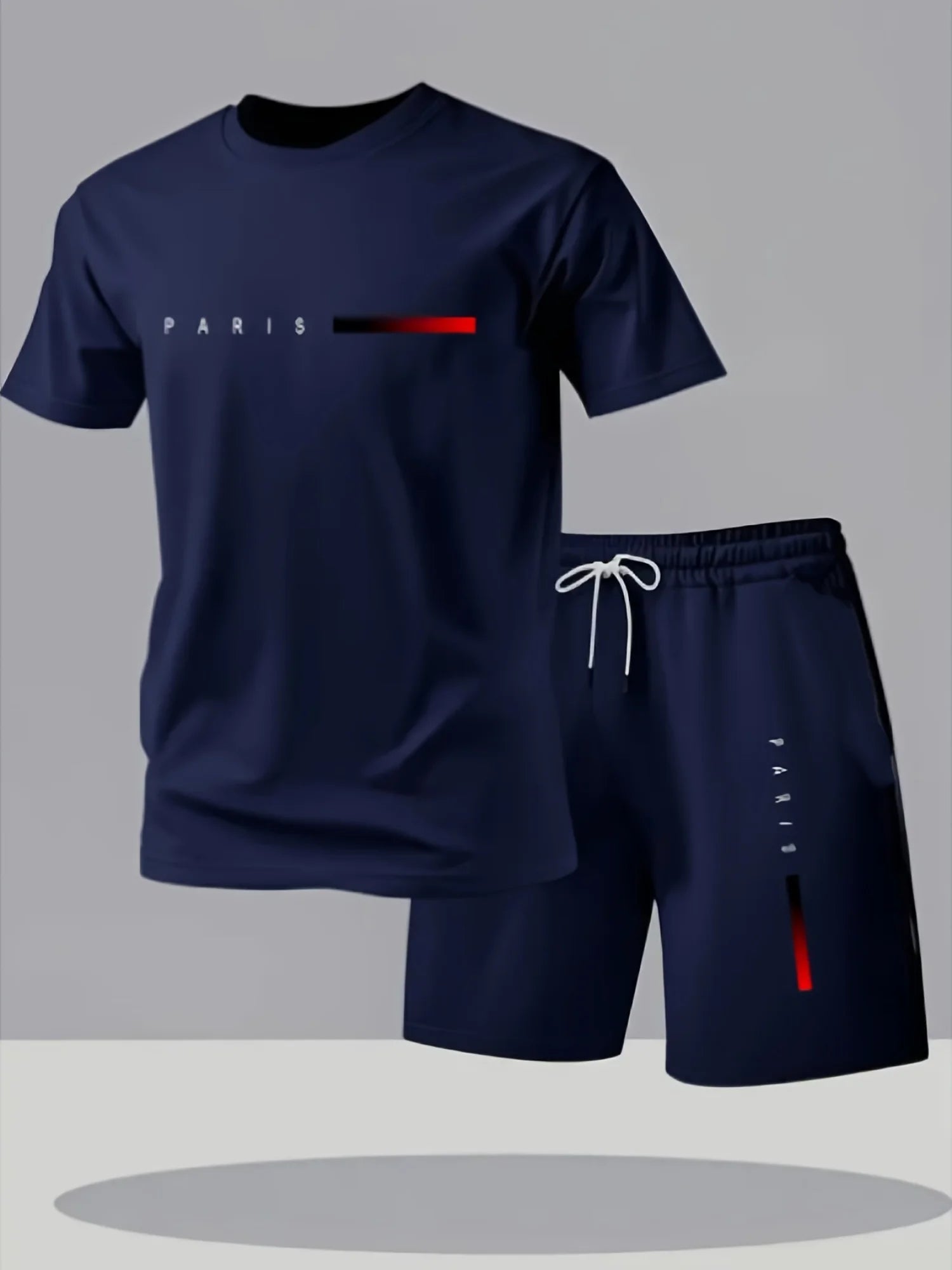 Ensemble Sport Homme – T-Shirt + Short , Respirant.