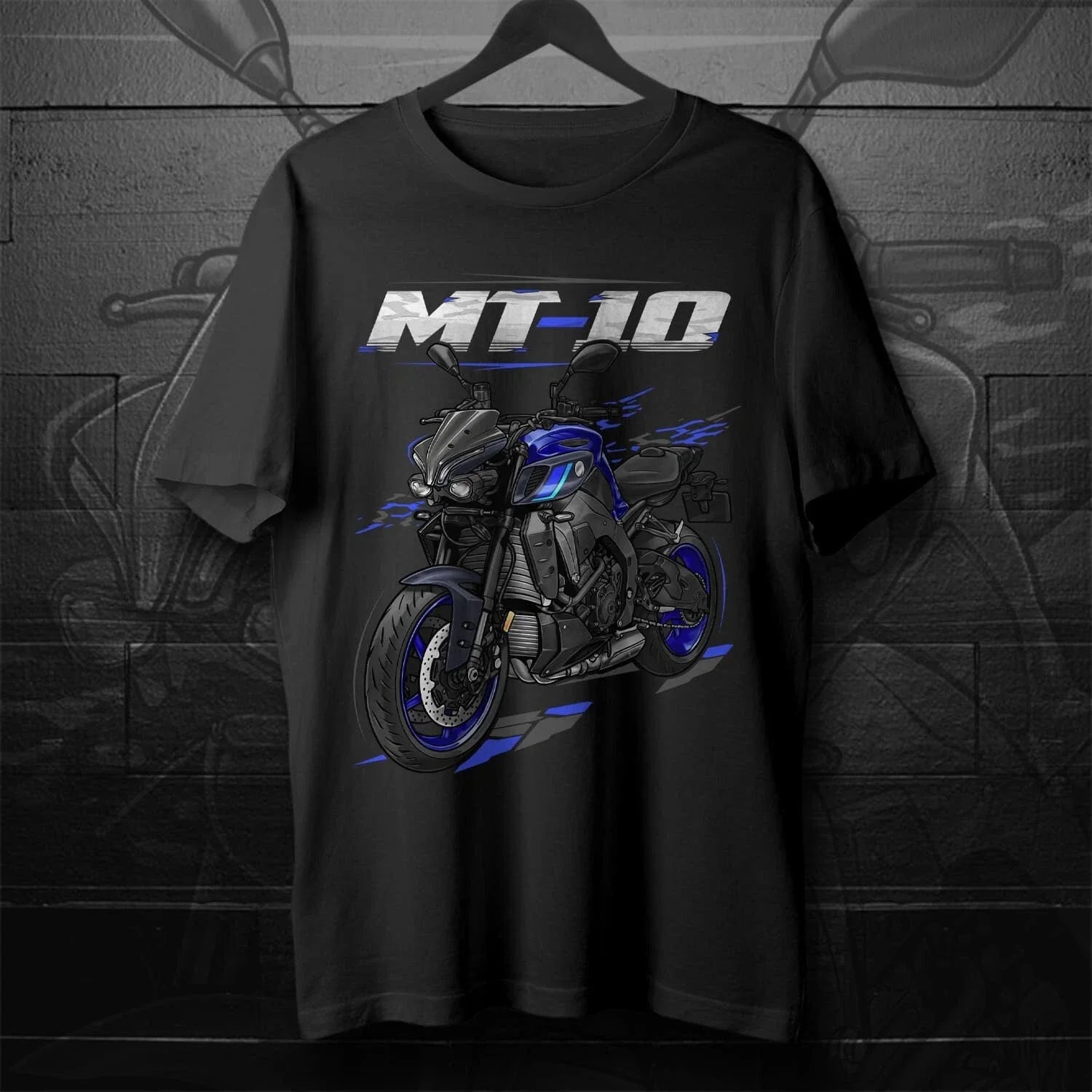 T-shirt d'été décontracté pour homme MT-10 2022-2025, T-shirt de moto graphique à manches courtes pour l'été