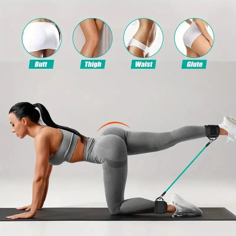 Sangles de cheville élastiques | Bandes de résistance Fitness