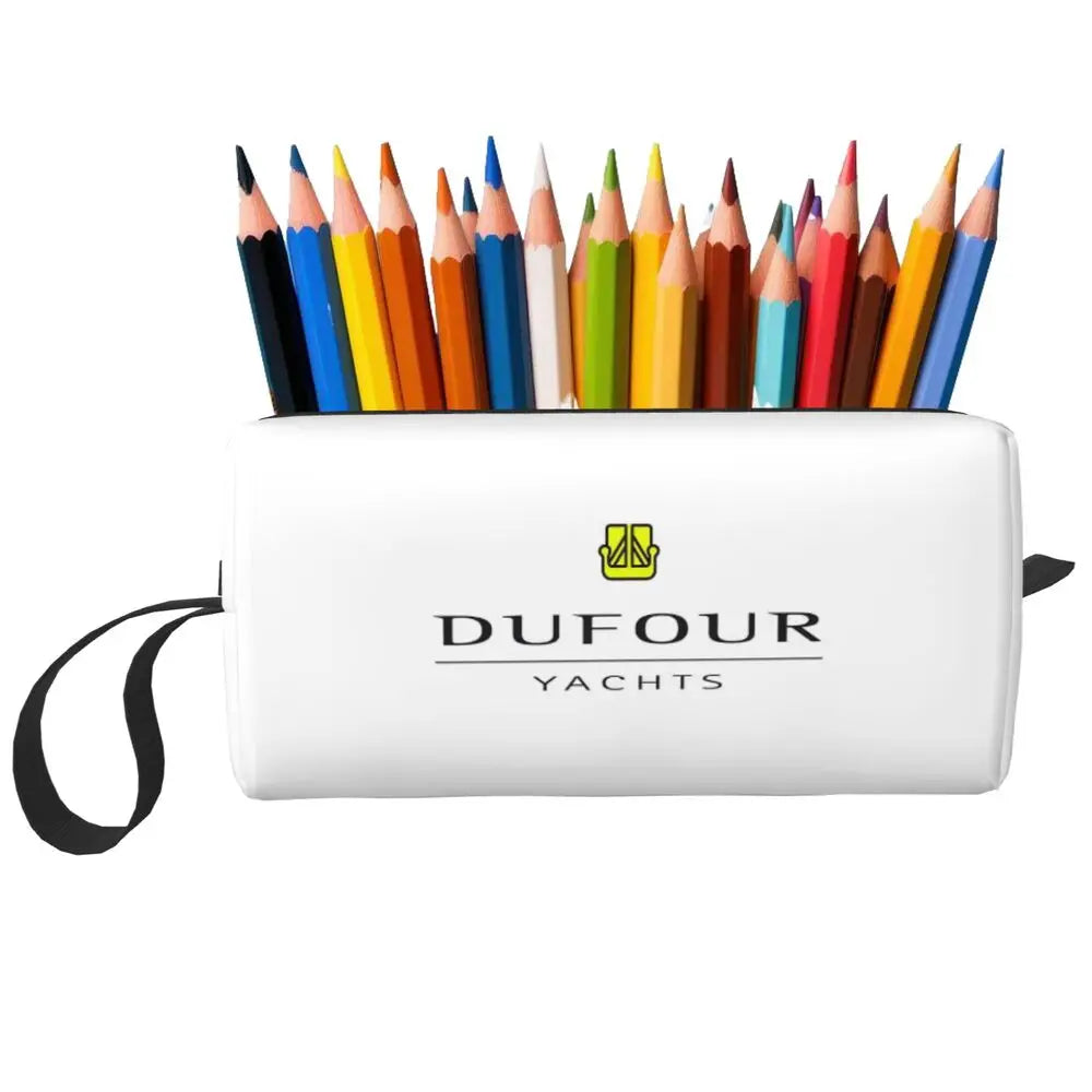 Dufour Yacht Trousse de maquillage et de toilette pour femme, organiseur de cosmétiques, trousse de voyage, trousse à crayons