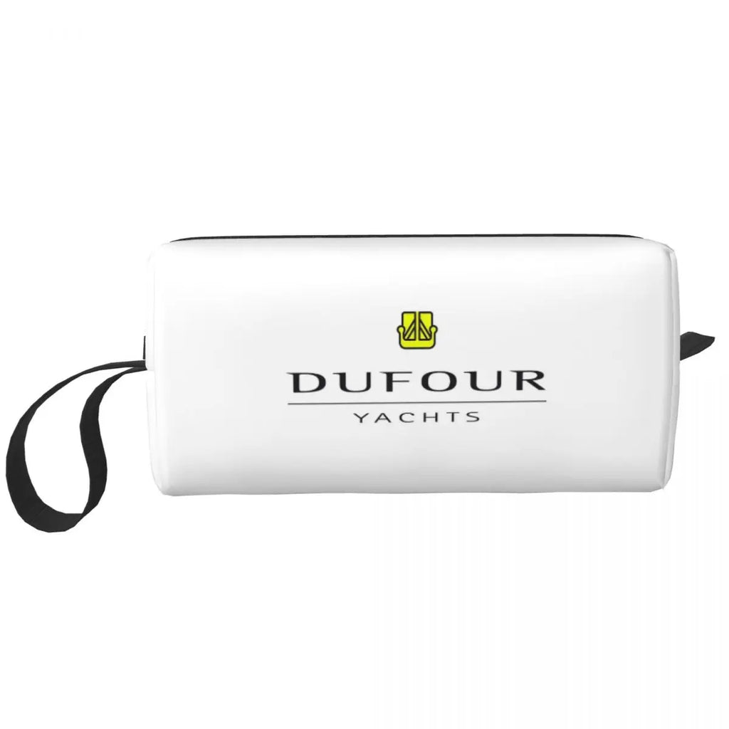 Dufour Yacht Trousse de maquillage et de toilette pour femme, organiseur de cosmétiques, trousse de voyage, trousse à crayons