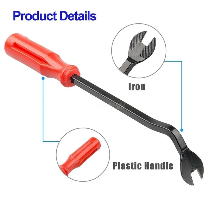 Clips de retenue en plastique pour voiture, goupille de poussée pour garde-boue Automobile, Rivet de panneau de garniture de porte, outil de fixation de taille mixte pour pare-chocs Automobile