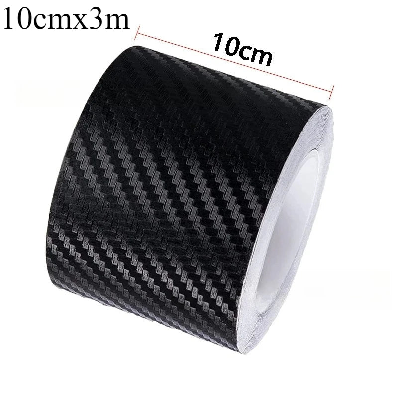 Film autocollant de protection pour seuil de voiture, anti-rayures, imperméable, noir mat, Nano autocollant pour carrosserie de voiture