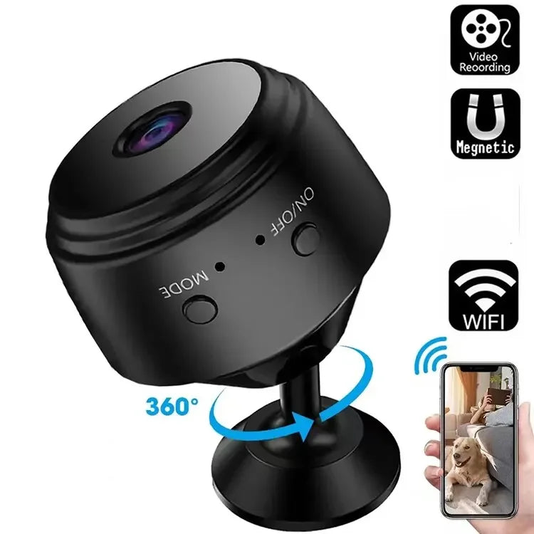 Nouvelle mini caméra A9 WiFi sans fil, protection de sécurité, surveillance à distance, caméscopes, surveillance vidéo, mini caméra intelligente pour la maison, caméra HD