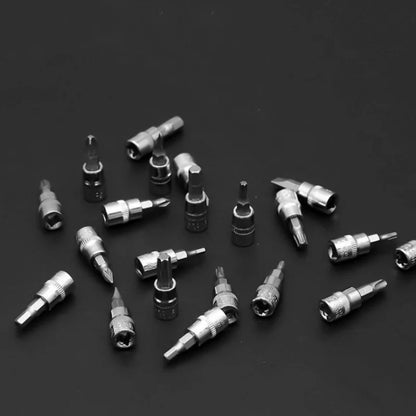 Kit d'outils de Réparation Auto 46 Pièces – Coffret Cliquet Multifonction