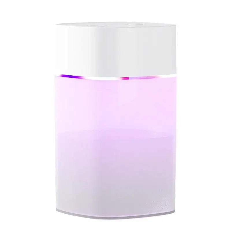 Humidificateur d'air Lenovo 600ML, double port de pulvérisation, Huiles essentielles, silencieux,