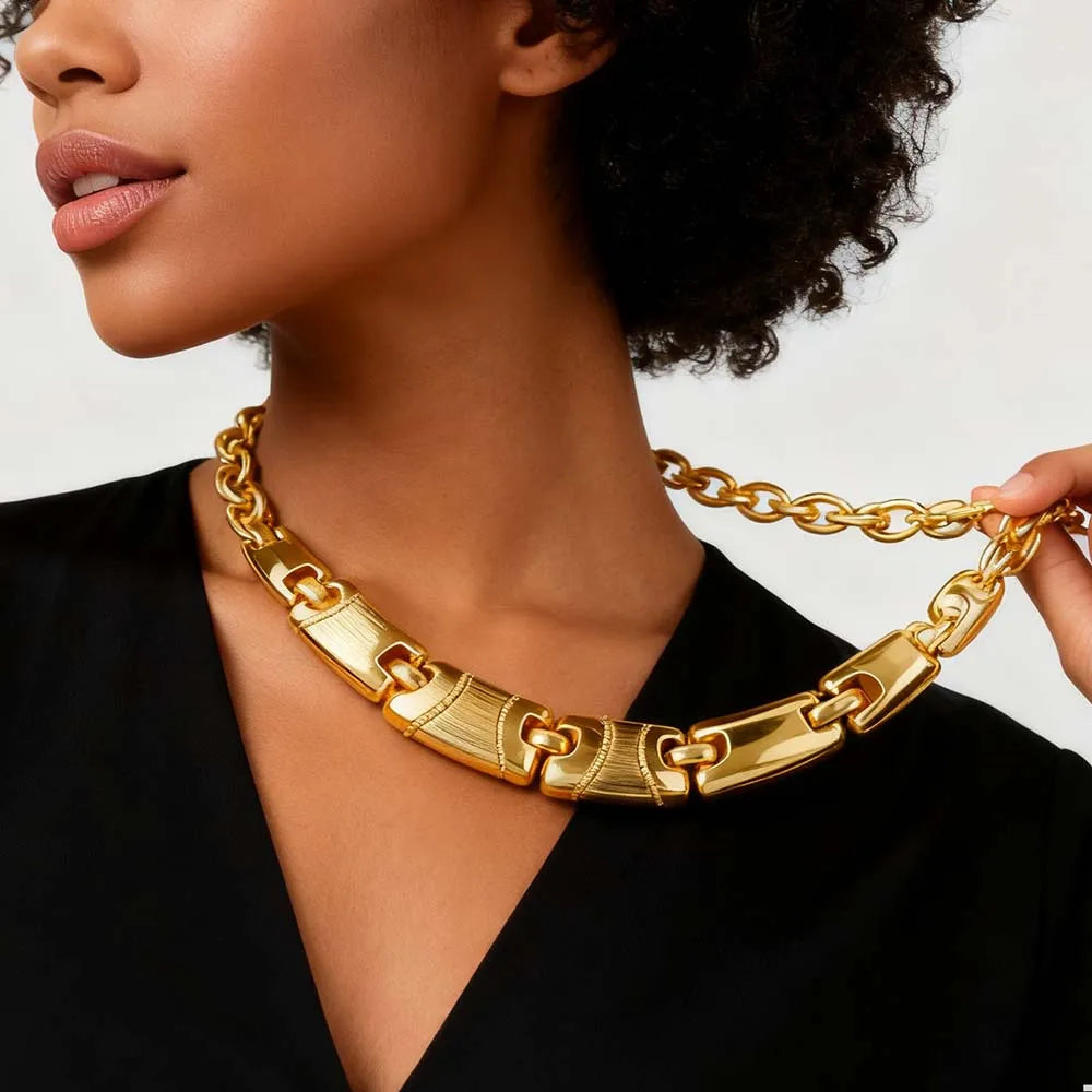 Ensemble de bijoux africains nigérians, collier, Bracelet, boucles d'oreilles, bagues, exagéré, élégant, luxe, pour dames, fête de mariage