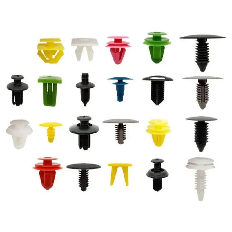 Clips de fixation universels mixtes pour pare-chocs de voiture, fixation de voiture, Rivet, doublure de panneau de porte pour toutes les voitures