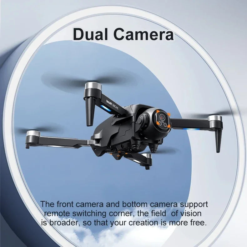 Lenovo D18 Drone 8K aérien HD double caméra intelligente évitement d'obstacles puissance sans brosse 5G WIFI écran télécommande GPS Drone