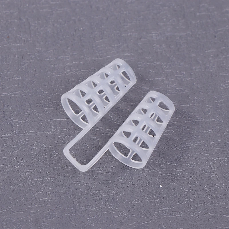1 4/8 pièces Silicone Anti ronflement dilatateurs nasaux d'aide à l'apnée ronflement pince-nez nez