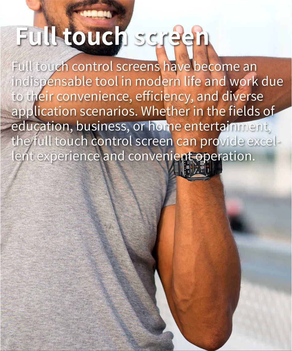 2025New GPS sport montre intelligente hommes 2.01 pouces 400 mAh batterie Fitness Tracker Bluetooth appel étanche nouvelle montre intelligente