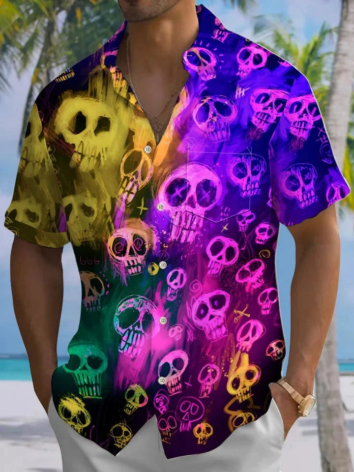 2025 chemise manches courtes florale. Plusieurs coloris disponible