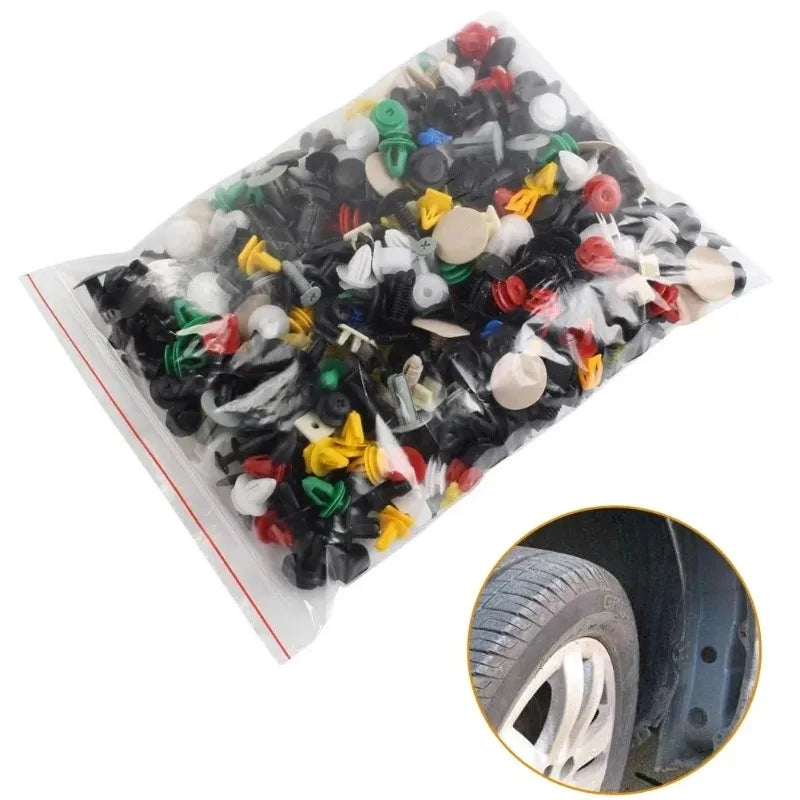 Clips de fixation universels mixtes pour pare-chocs de voiture, fixation de voiture, Rivet, doublure de panneau de porte pour toutes les voitures