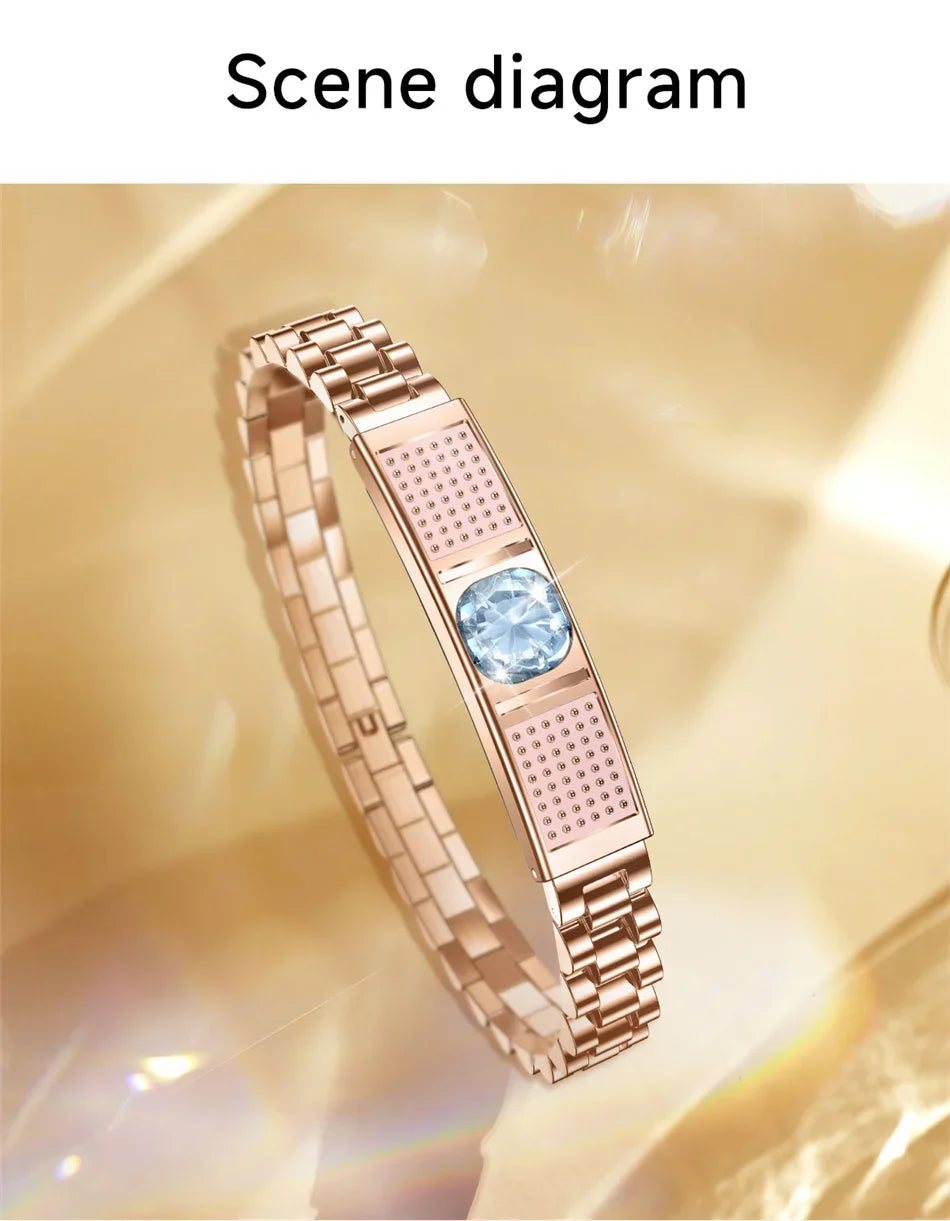 Nouvelle Montre Connectée Ultra-Mince 5,8 mm 2026 pour Femme, 100+ Modes Sportifs, Suivi Scientifique du Sommeil et Surveillance de l'Oxygène Sanguin