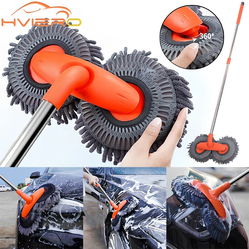 Kit polyvalent de nettoyage de voiture, 1 pièce, brosse en microfibre outils automobiles,maison, accessoires de nettoyage universels,