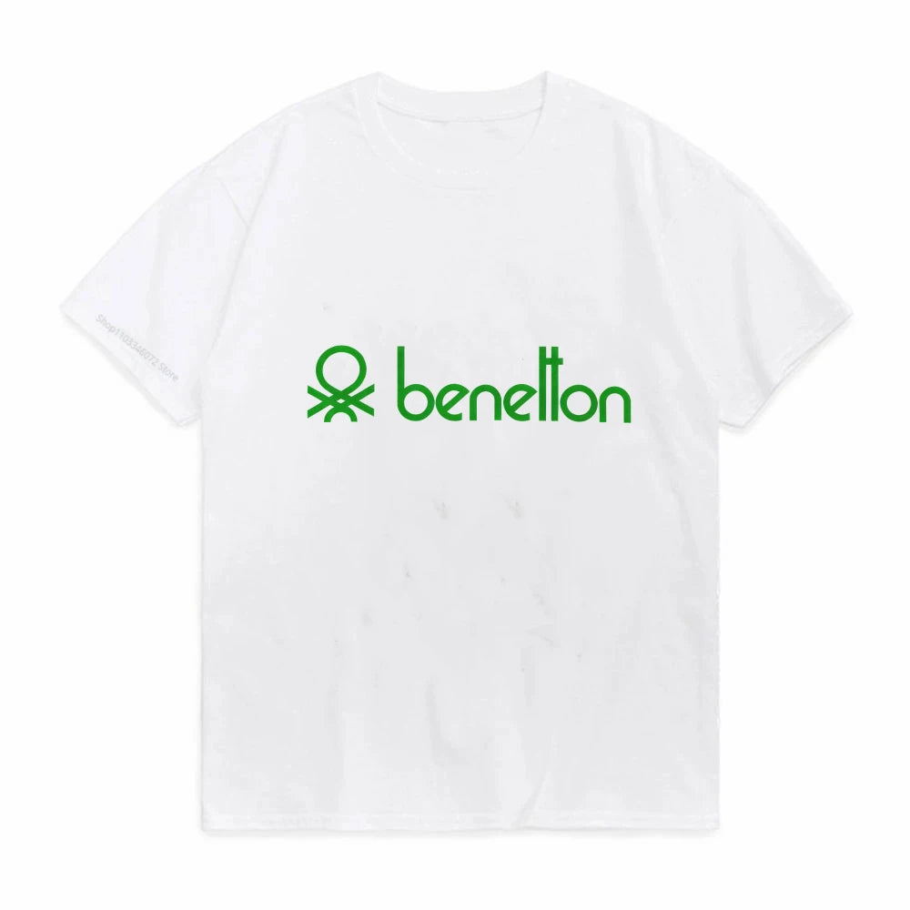 T-shirt United Colors of Benetton, t-shirt de sport décontracté à la mode pour hommes et femmes manches courtes