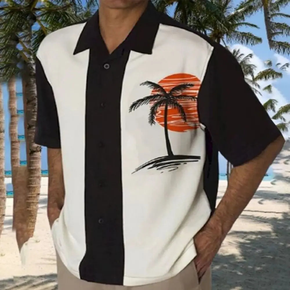 Nouvelles chemises manches courtes style hawaïen