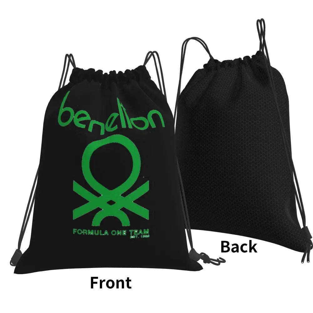 Sacs à dos Benetton, sacs à cordon multifonctions, sacs de sport, sacs à livres pour homme et femme, pour l'école