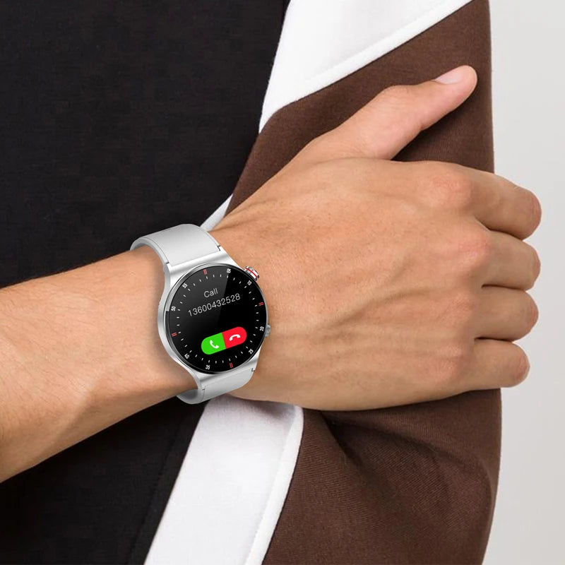 Montre Connectée Homme ChiBear – 1,28" GPS, ECG+PPG, Appel BT, Cardio, 100+ Sports