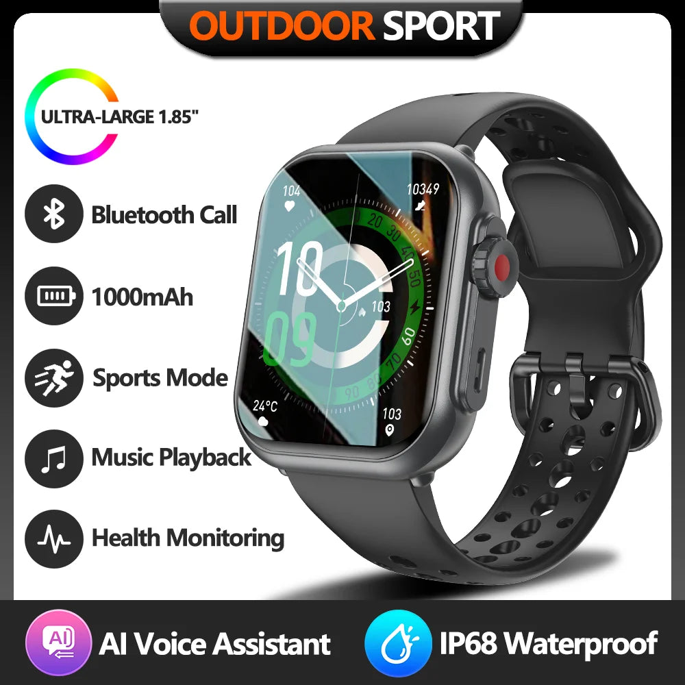 Montre Ultra 2 SE montre intelligente hommes femmes 1000mAh Bluetooth appel sport Fitness.