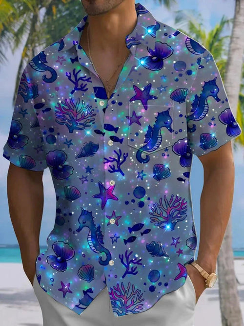 2025 chemise manches courtes florale. Plusieurs coloris disponible
