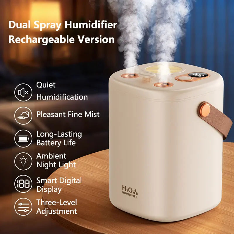 Humidificateur domestique grande capacité, silencieux, pour bureau etc.