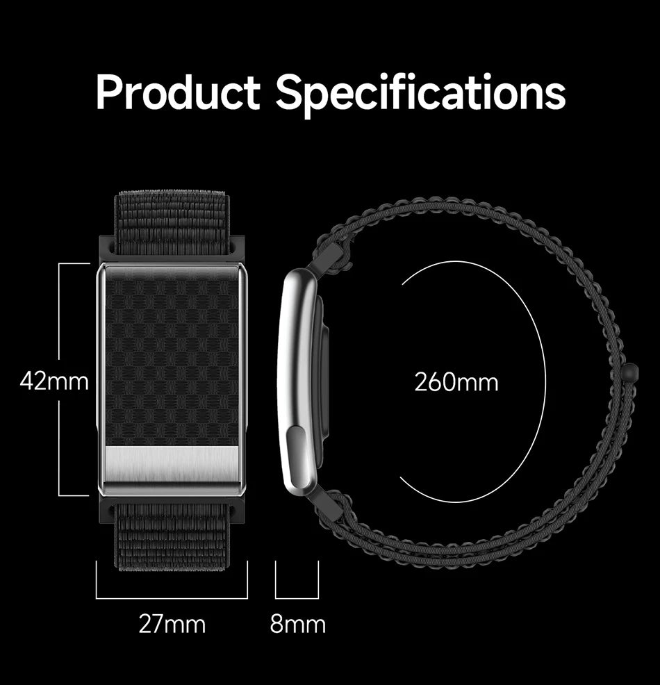 Nouvelle Montre Connectée Ultra-Mince 8mm 2026 pour Femme avec Suivi ECG, Fréquence Cardiaque, Pression Artérielle, Oxygène Sanguin et Appel Bluetooth