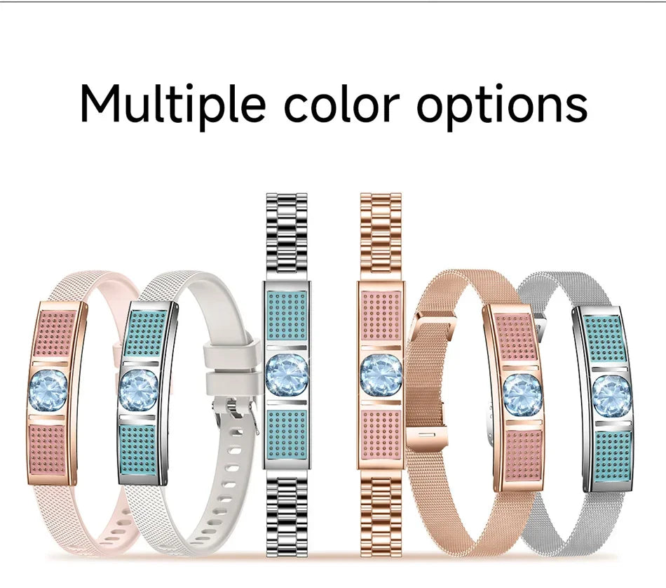 Nouvelle Montre Connectée Ultra-Mince 5,8 mm 2026 pour Femme, 100+ Modes Sportifs, Suivi Scientifique du Sommeil et Surveillance de l'Oxygène Sanguin