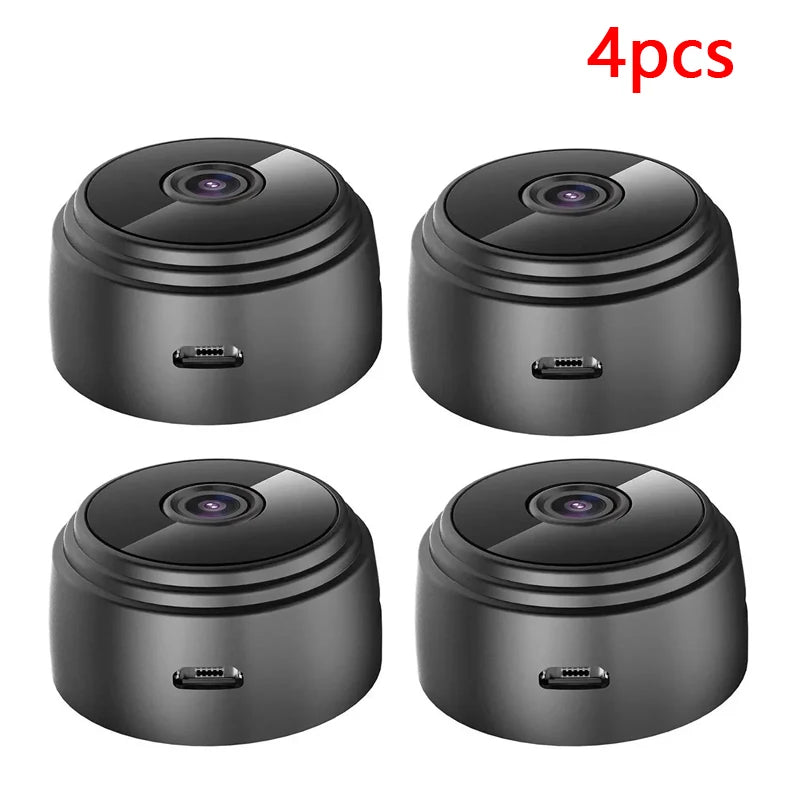 Mini Caméra WiFi A9 – Surveillance HD Sans Fil, Intérieur