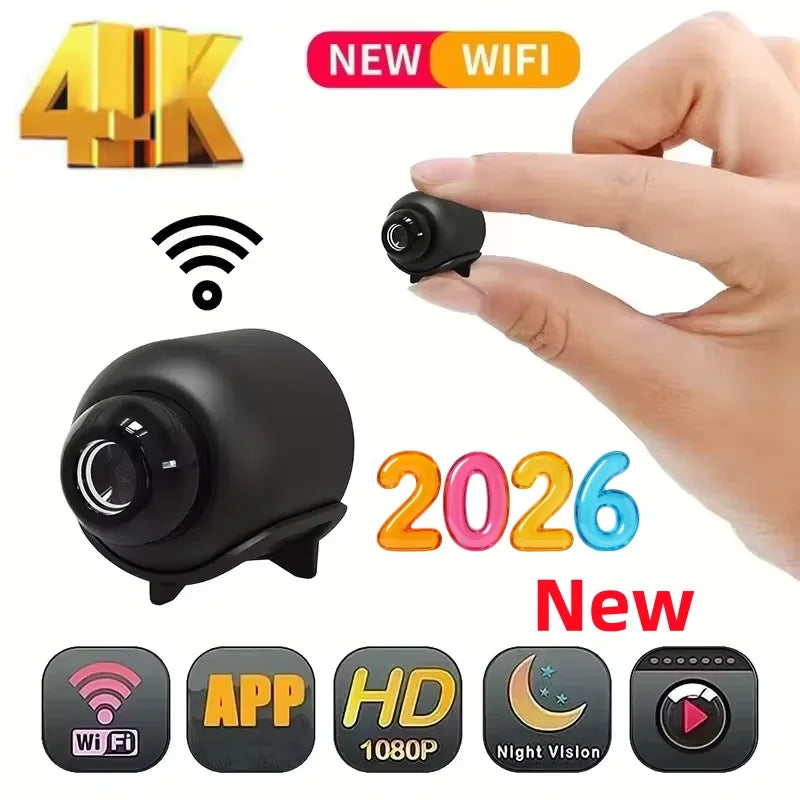 Mini caméra X5 1080P, vision nocturne claire, légère, portable, caméras de qualité supérieure, détection de mouvement, caméra de surveillance sans fil, nouveauté 2026