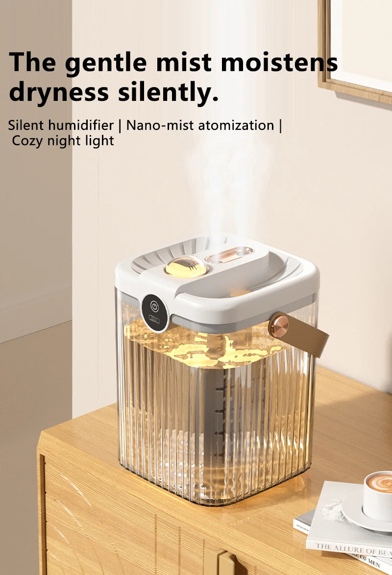 Nouveau Humidificateur USB 2026, Petit Humidificateur d'air Domestique, Humidificateur de Voiture