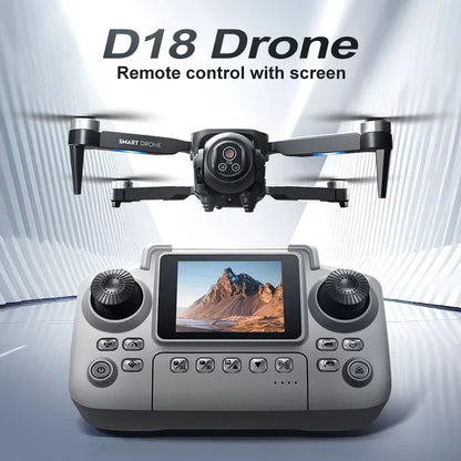 Lenovo D18 Drone 8K aérien HD double caméra intelligente évitement d'obstacles puissance sans brosse 5G WIFI écran télécommande GPS Drone