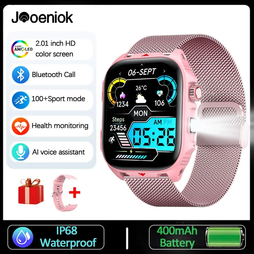 2025New GPS sport montre intelligente hommes 2.01 pouces 400 mAh batterie Fitness Tracker Bluetooth appel étanche nouvelle montre intelligente