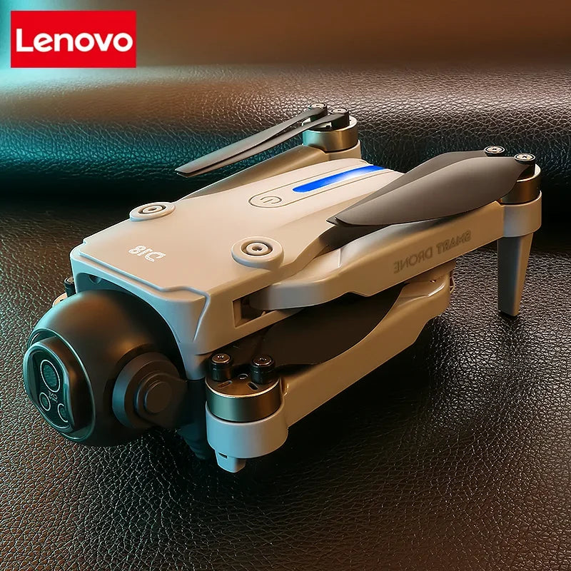 Lenovo D18 Drone 8K aérien HD double caméra intelligente évitement d'obstacles puissance sans brosse 5G WIFI écran télécommande GPS Drone